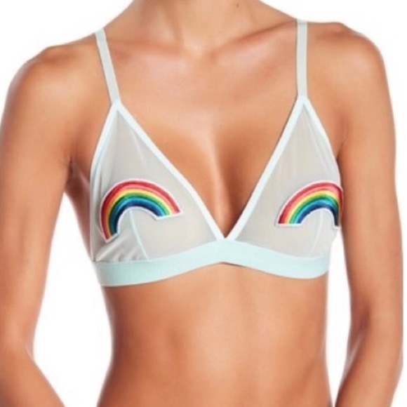 rainbow bralette